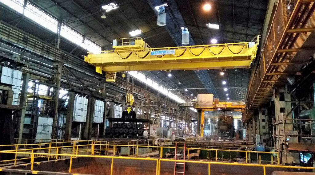 Ponte Rolante, Ferro Industria
